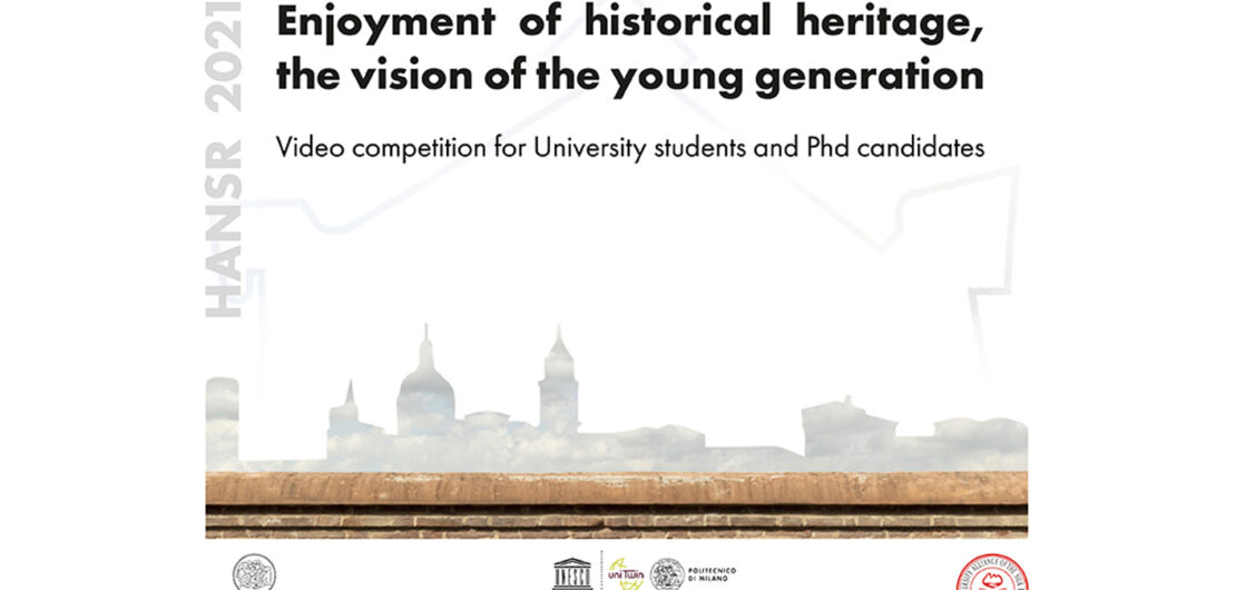 Banner of students competion "Enjoyment of historical heritage"